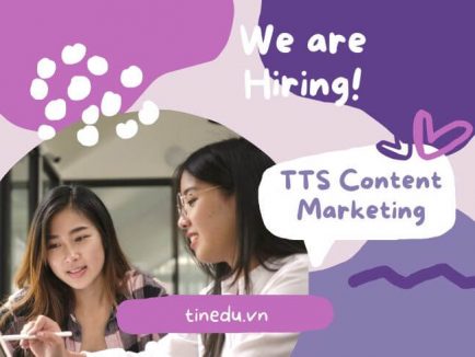 TUYỂN DỤNG: TTS – Marketing Content